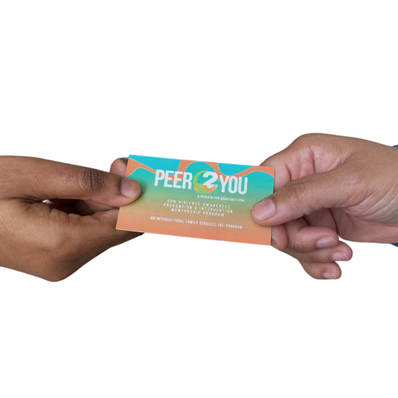 Peer2You Program Card